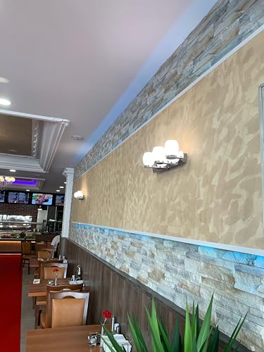 10x Stück Wandpaneele Wandverkleidung Steinoptik 3D Paneel Platten KS-102 (5 qm)