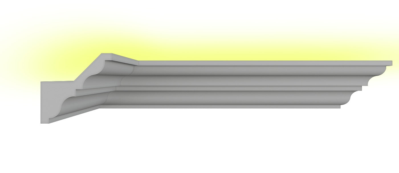 24 Meter LED Indirekte Beleuchtung LED Lichtprofil Styroporleisten BL 01