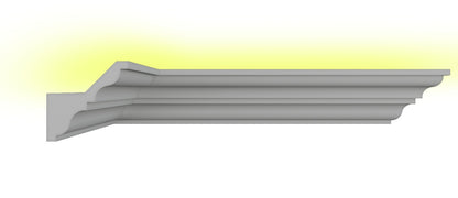 24 Meter LED Indirekte Beleuchtung LED Lichtprofil Styroporleisten BL 01