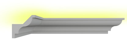 2 m LED Indirekte Beleuchtung Lichtprofile Wand Stuckleiste Beleuchtung BL 02