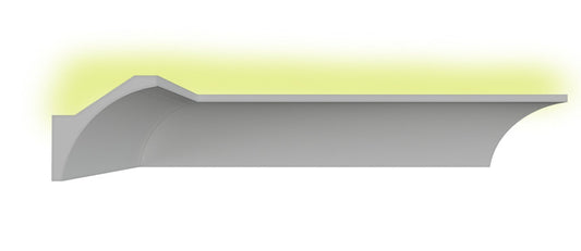 14 Meter LED Indirekte Beleuchtung Lichtprofile Wand Stuckleiste Beleuchtung BL 07