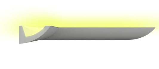 14 Meter LED Indirekte Beleuchtung Lichtprofile Wand Stuckleiste Beleuchtung BL 08