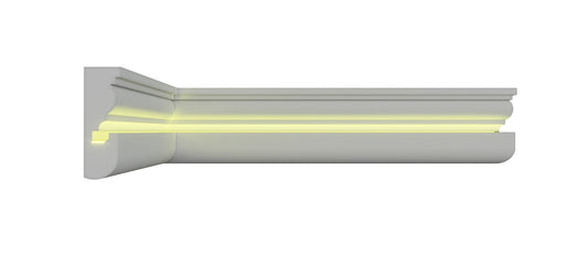 18 Meter LED Indirekte Beleuchtung Lichtprofile Wand Stuckleiste Beleuchtung BL 10