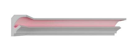 12 Meter LED Indirekte Beleuchtung Lichtprofile Wand Stuckleiste Beleuchtung BL 24