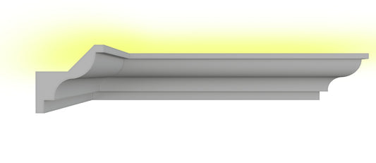 Ecke BL 02 LED Indirekte Beleuchtung LED Lichtprofil Styroporleisten