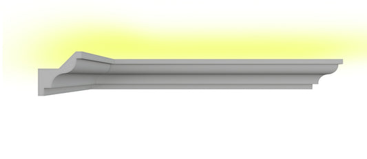 Ecke BL 04 LED Indirekte Beleuchtung LED Lichtprofil Styroporleisten