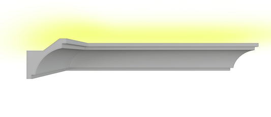 Ecke BL 05 LED Indirekte Beleuchtung LED Lichtprofil Styroporleisten