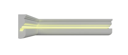 Ecke BL 10 LED Indirekte Beleuchtung LED Lichtprofil Styroporleisten