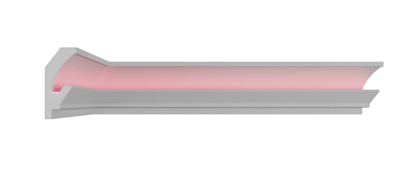 Ecke BL 14 LED Indirekte Beleuchtung LED Lichtprofil Styroporleisten