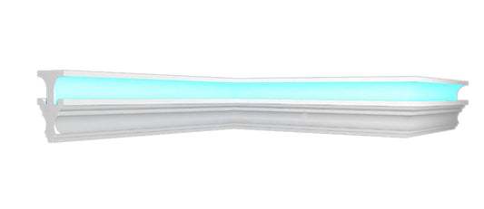 Ecke BL 15 LED Indirekte Beleuchtung LED Lichtprofil Styroporleisten