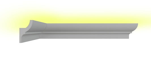 Ecke BL 16 LED Indirekte Beleuchtung LED Lichtprofil Styroporleisten