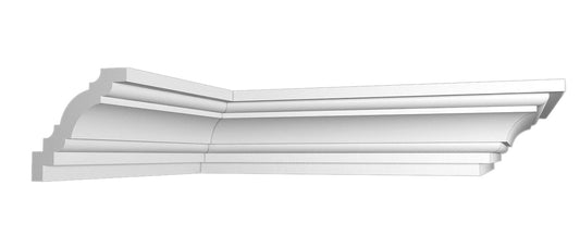 8 Meter Zierleiste Stuckprofile Styroporleisten Zierprofil  (80x80mm) K 17