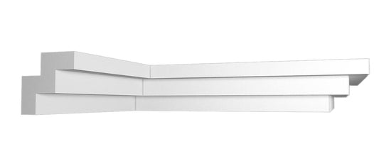 12 Meter Zierleiste Stuckprofile Styroporleisten Zierprofil  (40x40mm) K 22