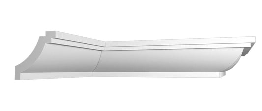 2 Meter Zierleiste Stuckprofile Styroporleisten Zierprofil  (55x55mm) K 24