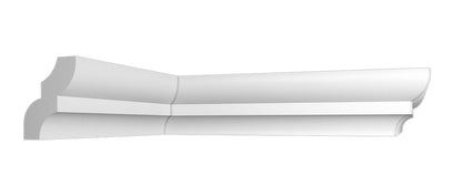 2 Meter Zierleiste Stuckprofile Styroporleisten Zierprofil  (40x35mm) K 28
