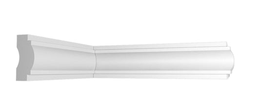 12 Meter Zierleiste Stuckprofile Styroporleisten Zierprofil  (50x25mm) K 38