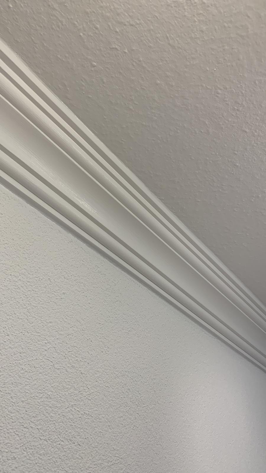12 Meter Zierleiste Stuckprofile Styroporleisten Zierprofil  (90x90mm) Z 1
