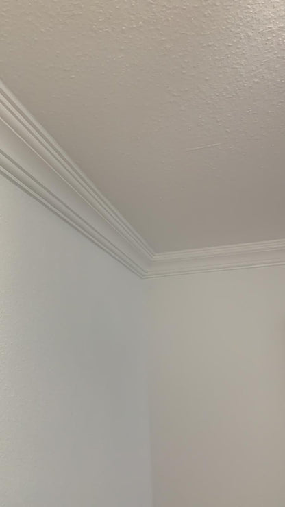 12 Meter Zierleiste Stuckprofile Styroporleisten Zierprofil  (90x90mm) Z 1