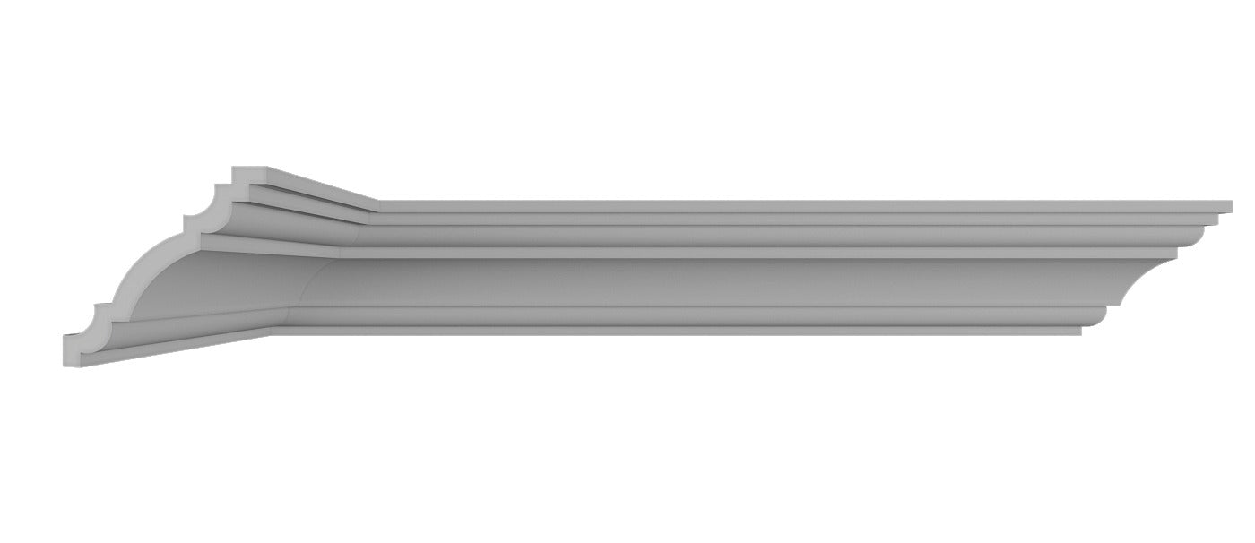 8 Meter Zierleiste Stuckprofile Styroporleisten Zierprofil  (100x100mm) K 6