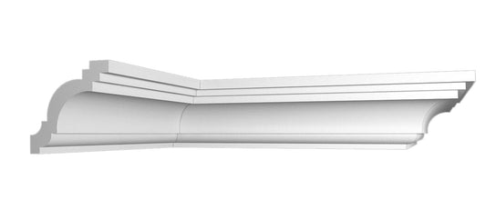 8 Meter Zierleiste Stuckprofile Styroporleisten Zierprofil  (80x80mm) Z 12