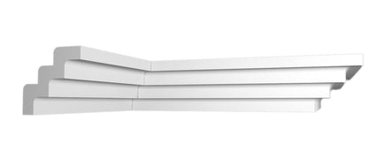 12 Meter Zierleiste Stuckprofile Styroporleisten Zierprofil  (50x50mm) Z 18