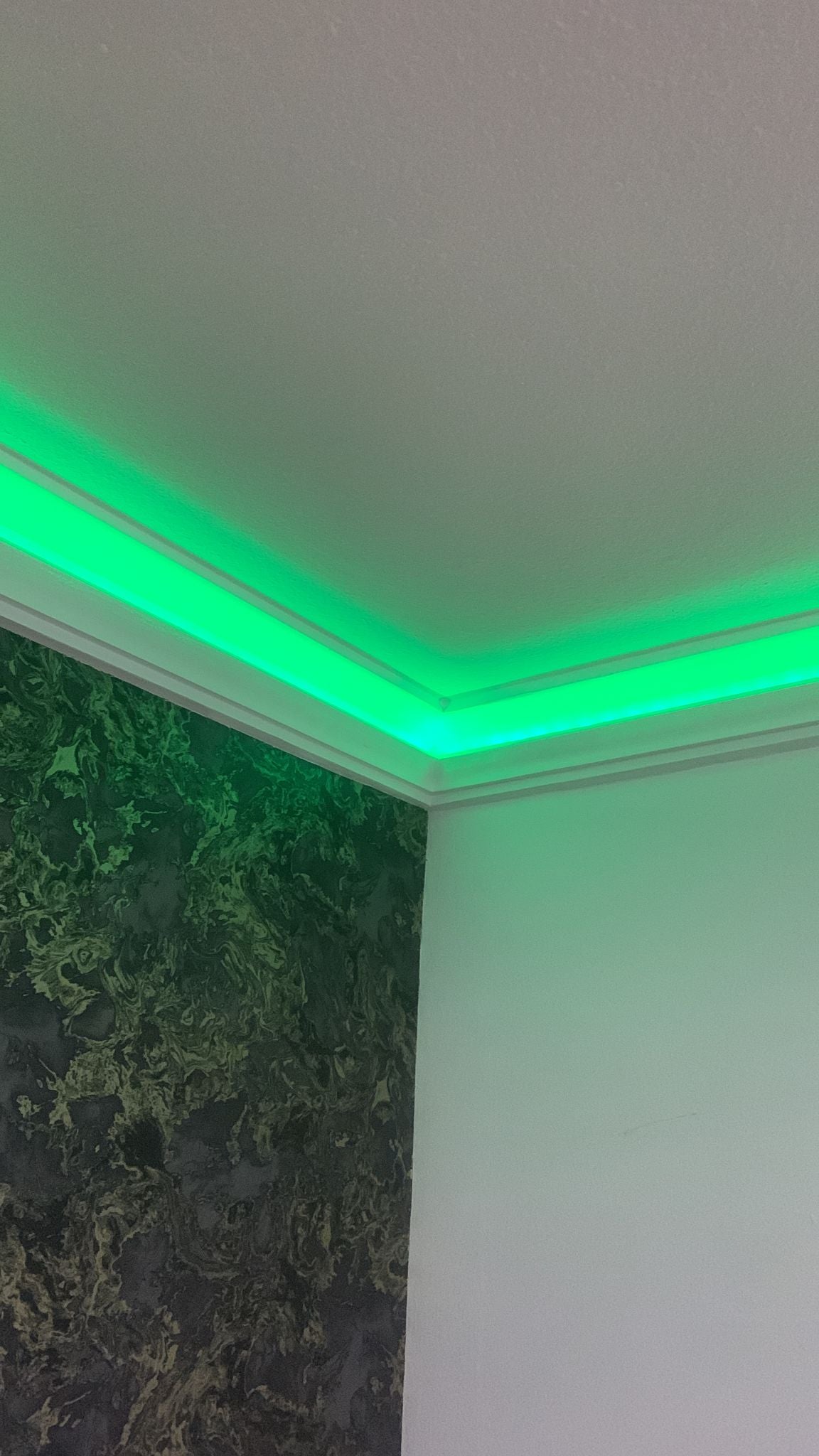 8 Meter LED Indirekte Beleuchtung Lichtprofile Wand Stuckleiste Beleuchtung BL 02
